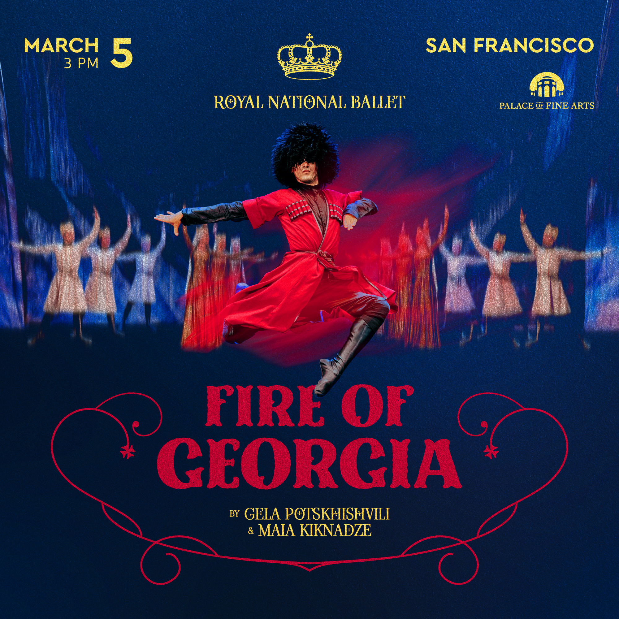FIRE OF GEORGIA BY ROYAL NATIONAL BALLET